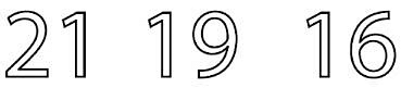 Numbers from Twenty-one to Fifty - 1 Class 1 Worksheet Maths