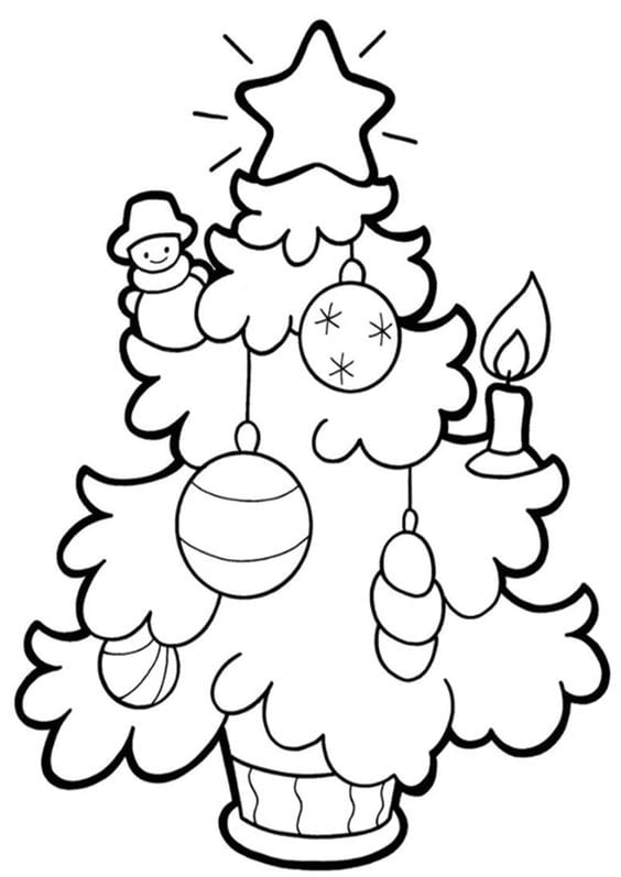 Printable Worksheet: Christmas- 3 | Hands on Art & Craft - Class 1