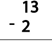 Subtraction (Single Digit) Class 1 Worksheet Maths