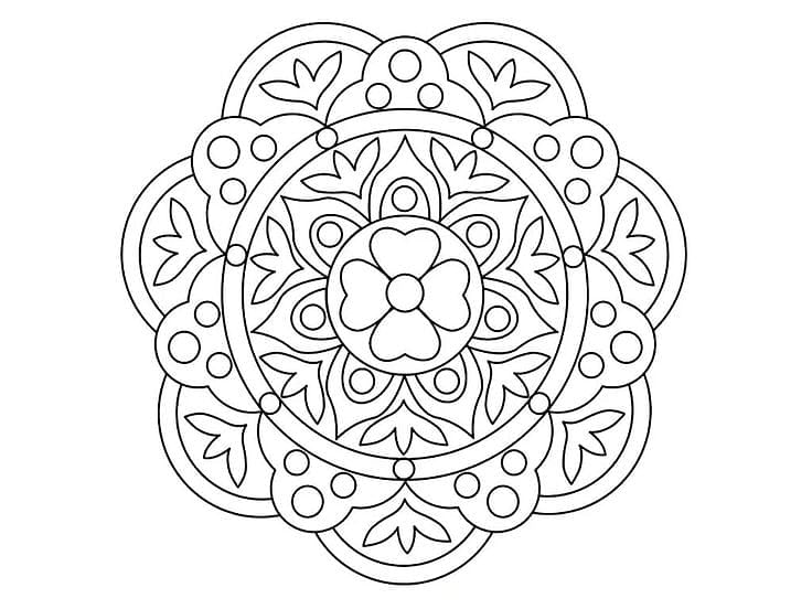 Printable Worksheet: Diwali- 5 | Hands on Art & Craft - Class 1
