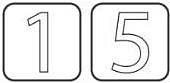 Numbers from One to Nine - 2 Class 1 Worksheet Maths