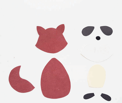 Craft Ideas: Printable Racoon Paper Craft | Hands on Art & Craft - Class 1