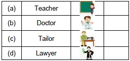 Worksheet Solution: Flying-Man/The Tailor and his Friend - 5