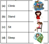 Merry-Go-Round/Circle - 2 Class 1 Worksheet English Marigold Unit 5