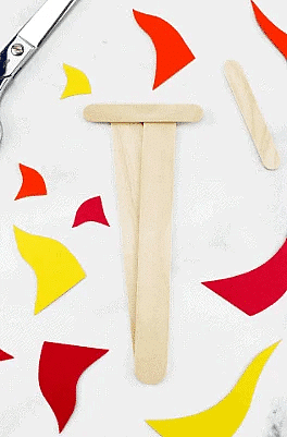 Craft Ideas: Olympics-Inspired Torch | Hands on Art & Craft - Class 1