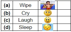After a Bath/The Bubble, the Straw, and the Shoe - 2 Class 1 Worksheet English Marigold Unit 2