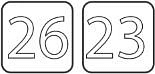 Numbers from Twenty-one to Fifty - 1 Class 1 Worksheet Maths