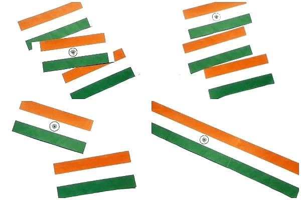 Craft Ideas: Indian Flag Fan | Hands on Art & Craft - Class 1