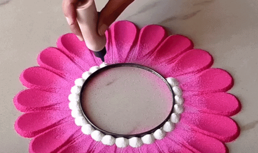 Craft Ideas: Rangoli for Diwali | Hands on Art & Craft - Class 1