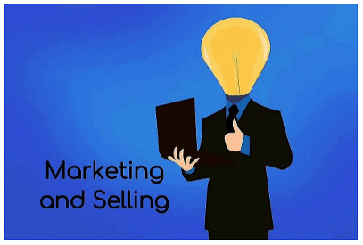 Difference between selling and marketing | Commercial Applications - Class 6