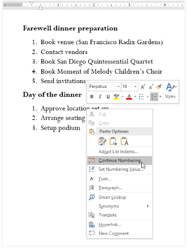 Lists | How to become an Expert of MS Word - Class 6