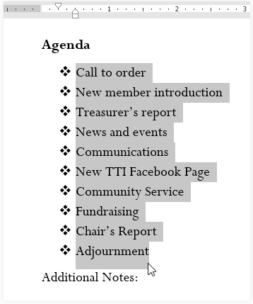 Lists | How to become an Expert of MS Word - Class 6