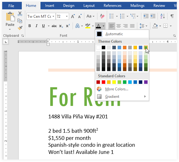 Formatting Text | How to become an Expert of MS Word - Class 6