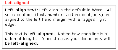 Align Text | How to become an Expert of MS Word - Class 6