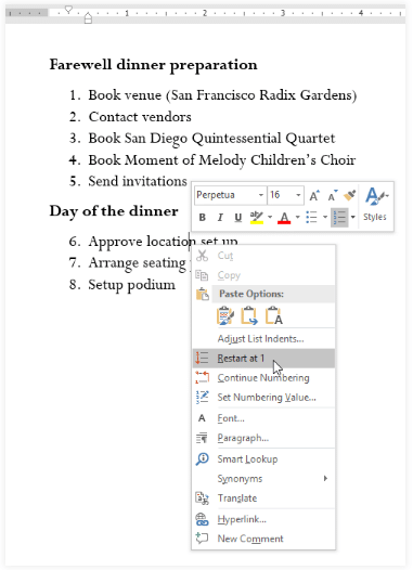 Lists | How to become an Expert of MS Word - Class 6
