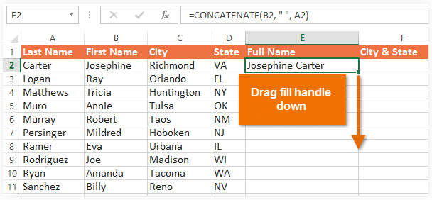 CONCATENATE: Excel`s Duct Tape | How to become an Expert of MS Excel - Class 6
