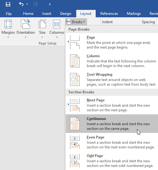 Breaks | How to become an Expert of MS Word - Class 6