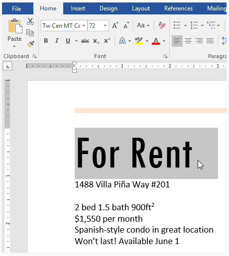 Formatting Text | How to become an Expert of MS Word - Class 6