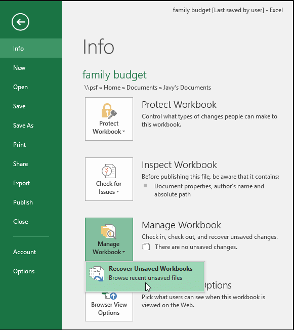 Saving & Sharing Workbooks | How to become an Expert of MS Excel - Class 6