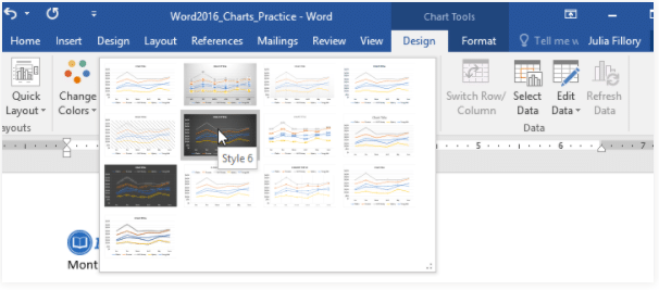 Charts | How to become an Expert of MS Word - Class 6