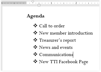 Lists | How to become an Expert of MS Word - Class 6