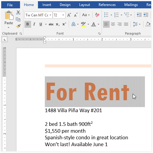Formatting Text | How to become an Expert of MS Word - Class 6