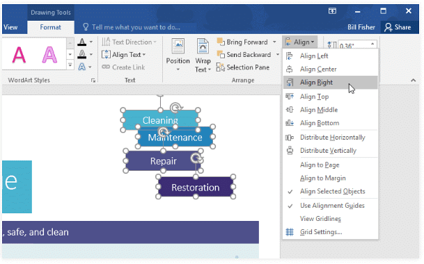 Aligning, Ordering & Grouping Objects | How to become an Expert of MS Word - Class 6