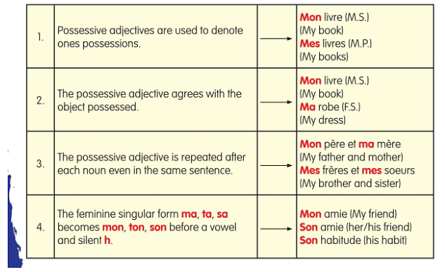 Ma maison (My House) Chapter Notes | French for Class 6
