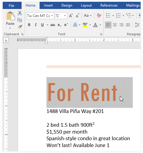 Formatting Text | How to become an Expert of MS Word - Class 6