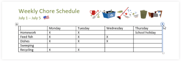Tables | How to become an Expert of MS Word - Class 6