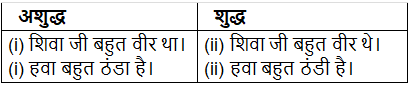 वाक्य सम्बन्धी अशुद्धियाँ | Hindi Grammar Class 7