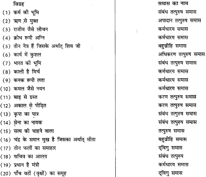 अभ्यास प्रश्न | Hindi Language for Teaching Exams - DSSSB TGT/PGT/PRT