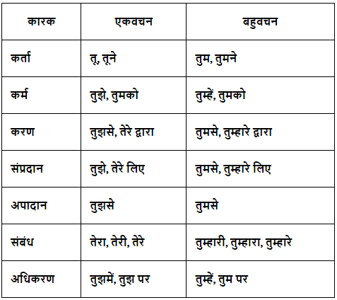 सर्वनाम Chapter Notes | Hindi Grammar Class 7