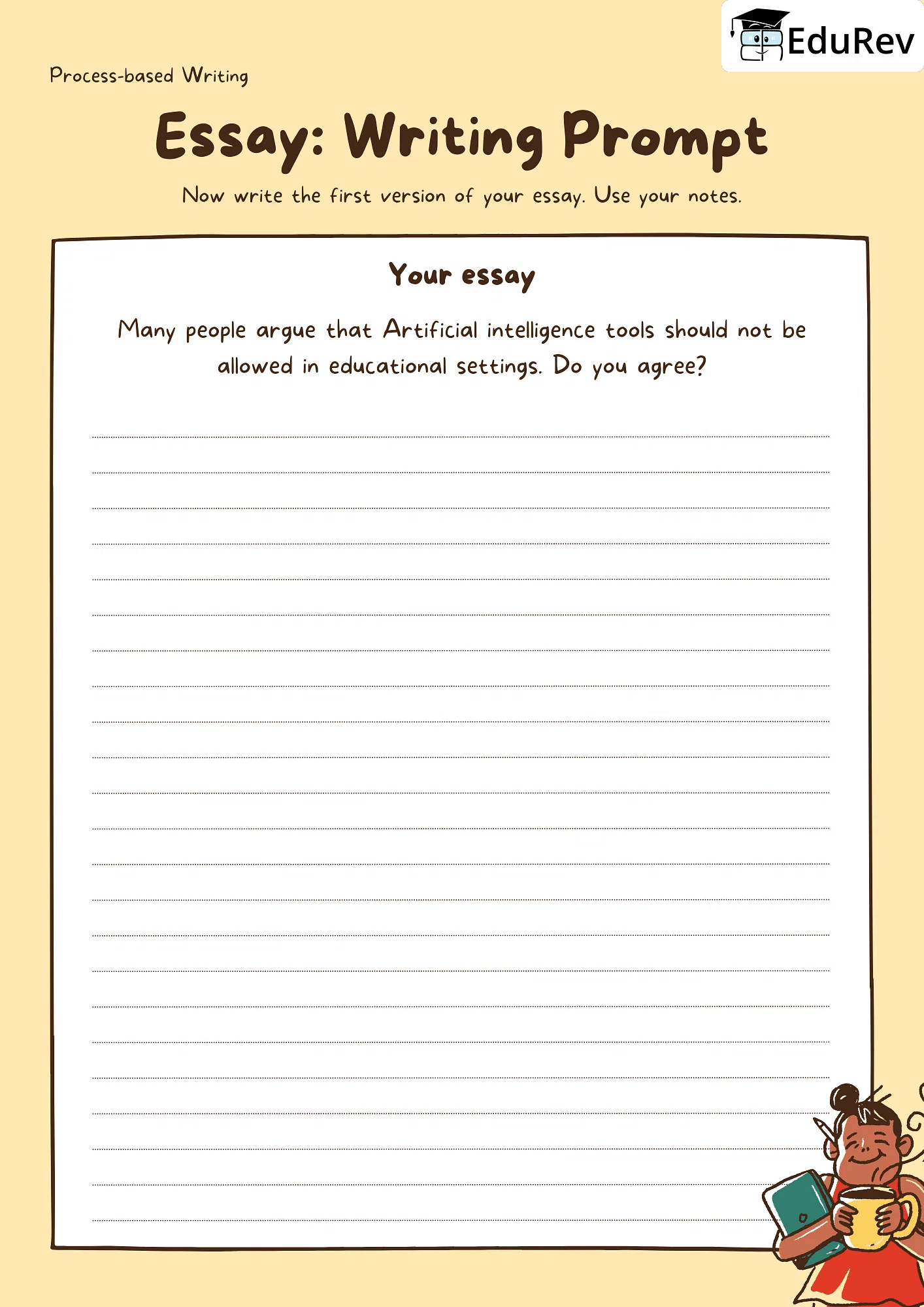 Printable worksheet: AI tools | Worksheets with Solutions for Class 5