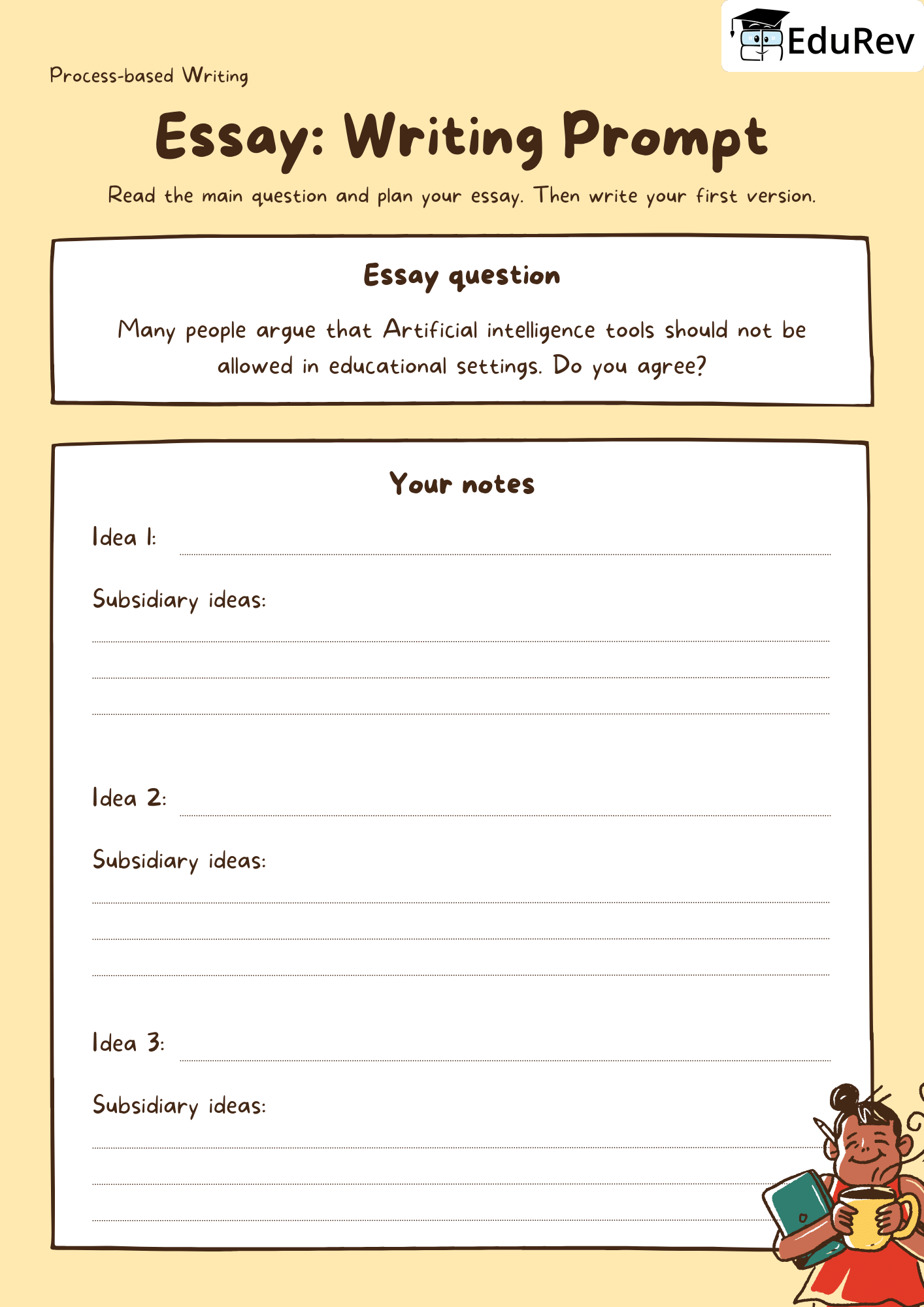 Printable worksheet: AI tools | Worksheets with Solutions for Class 5