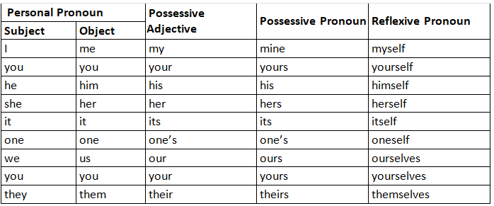 Pronouns | English Grammar Class 8