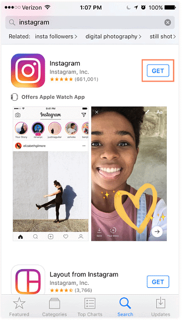 Getting started with Instagram