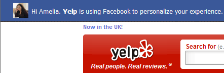 Instant personalization