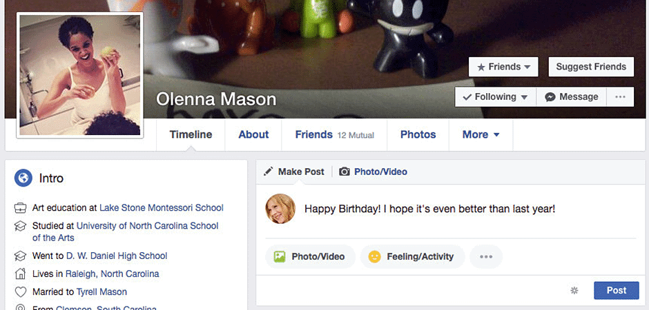 Sharing on Facebook | Social Media - Class 8