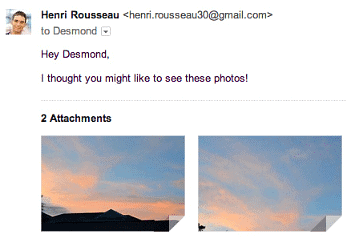 Photo sharing options