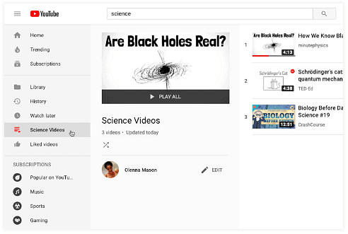 Creating Playlists | Social Media - Class 8