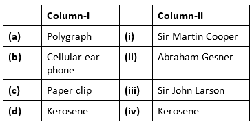 GK Olympiad Model Test Paper -3 | GK Olympiad for Class 8