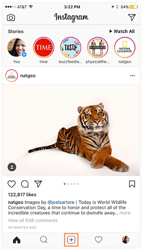 Sharing videos on Instagram