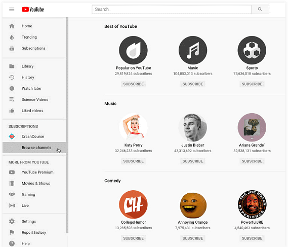 Subscribing to Channels | Social Media - Class 8