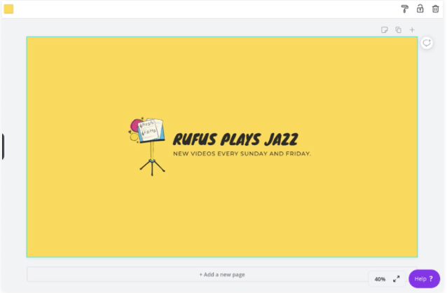 Creating a YouTube banner | Canva for Beginners - Class 8
