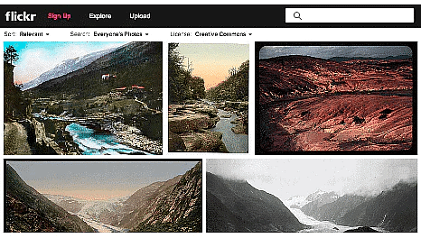 Photo sharing options