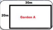 Area and its Boundary Class 6 Worksheet Maths Chapter 11