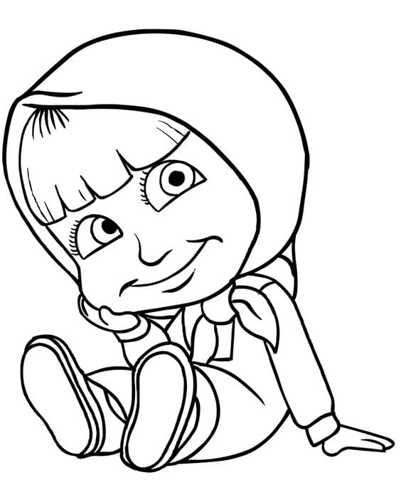 Printable Worksheet: Cartoon- 3 | Drawing (Art & Craft) - Grade 2