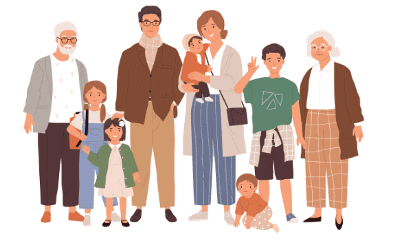 Short Answer Questions : My Family | EVS for Class 2