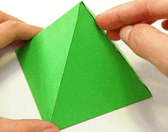 Craft Ideas: 3D Paper Christmas Tree | Drawing (Art & Craft) - Grade 2